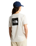 The The North Face Womens Evolution Box T-Shirt in White Dune