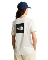 The The North Face Womens Evolution Box T-Shirt in White Dune
