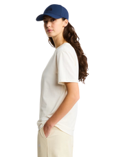 The The North Face Womens Evolution Box T-Shirt in White Dune