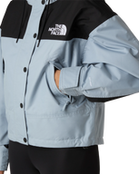 The The North Face Womens Reign On Jacket in Frost Grey & TNF Black