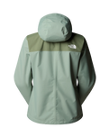 The The North Face Womens Antora Rain Jacket in Slate Moss & Bark Mist