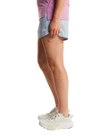Flex Woven Walkshorts in Frost Grey