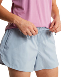 Flex Woven Walkshorts in Frost Grey