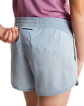 Flex Woven Walkshorts in Frost Grey