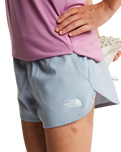 Flex Woven Walkshorts in Frost Grey