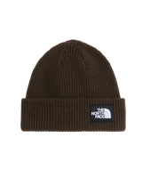 Salty Lined Beanie in Dark Chestnut