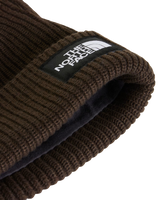 Salty Lined Beanie in Dark Chestnut