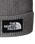 The The North Face Mens Logo Box Pom Beanie in TNF Medium Grey Heather