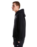Essential Simple Dome Relaxed Hoodie in Black