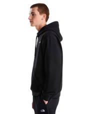 Essential Simple Dome Relaxed Hoodie in Black