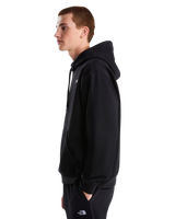 Essential Simple Dome Relaxed Hoodie in Black