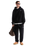 Essential Simple Dome Relaxed Hoodie in Black