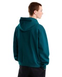 Essential Simple Dome Relaxed Hoodie in Pacific Teal