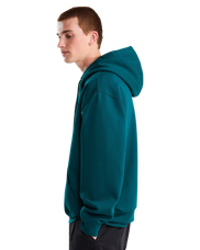 Essential Simple Dome Relaxed Hoodie in Pacific Teal