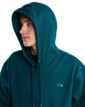 Essential Simple Dome Relaxed Hoodie in Pacific Teal