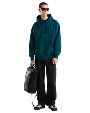 Essential Simple Dome Relaxed Hoodie in Pacific Teal