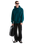 Essential Simple Dome Relaxed Hoodie in Pacific Teal