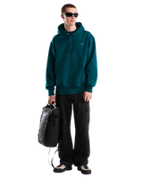 Essential Simple Dome Relaxed Hoodie in Pacific Teal