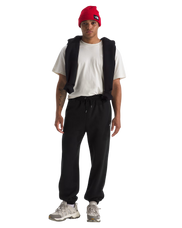 Essential Simple Dome Relaxed Joggers in Black