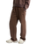 Essential Simple Dome Relaxed Joggers in Smokey Brown