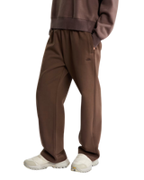 Essential Simple Dome Relaxed Joggers in Smokey Brown