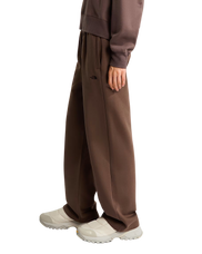 Essential Simple Dome Relaxed Joggers in Smokey Brown