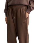 Essential Simple Dome Relaxed Joggers in Smokey Brown