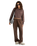 Essential Simple Dome Relaxed Joggers in Smokey Brown