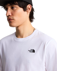 The The North Face Mens Evolution Simple Dome T-Shirt in White