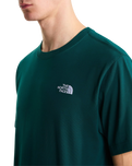 The The North Face Mens Evolution Simple Dome T-Shirt in Pacific Teal