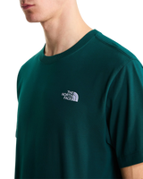 The The North Face Mens Evolution Simple Dome T-Shirt in Pacific Teal