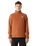 Glacier 1/4 Zip Fleece Jacket in Burnt Umber