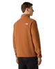 Glacier 1/4 Zip Fleece Jacket in Burnt Umber