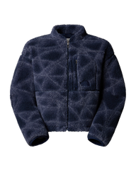 The The North Face Womens Extreme Pile 2 Full Zip Jacket in Summit Navy Sun Halos