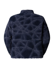 The The North Face Womens Extreme Pile 2 Full Zip Jacket in Summit Navy Sun Halos