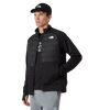 Reaxion 2.0 Hybrid Zip Fleece Jacket in TNF Black Heather