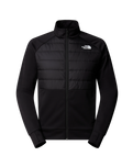 The The North Face Mens Reaxion 2.0 Hybrid Zip Fleece Jacket in TNF Black Heather