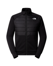 The The North Face Mens Reaxion 2.0 Hybrid Zip Fleece Jacket in TNF Black Heather
