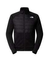 The The North Face Mens Reaxion 2.0 Hybrid Zip Fleece Jacket in TNF Black Heather