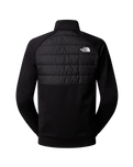 The The North Face Mens Reaxion 2.0 Hybrid Zip Fleece Jacket in TNF Black Heather