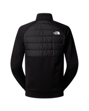 The The North Face Mens Reaxion 2.0 Hybrid Zip Fleece Jacket in TNF Black Heather