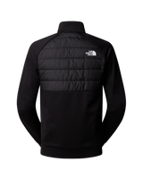 The The North Face Mens Reaxion 2.0 Hybrid Zip Fleece Jacket in TNF Black Heather