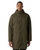 Nukabira Rain Shell Parka Jacket in New Taupe Green