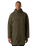 Nukabira Rain Shell Parka Jacket in New Taupe Green