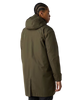 Nukabira Rain Shell Parka Jacket in New Taupe Green