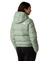 Hyalite Down Hooded Jacket in Slate Moss