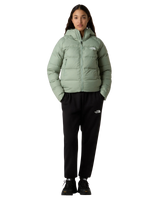 Hyalite Down Hooded Jacket in Slate Moss