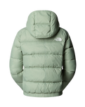 The The North Face Womens Hyalite Down Hooded Jacket in Slate Moss