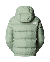 The The North Face Womens Hyalite Down Hooded Jacket in Slate Moss