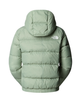 The The North Face Womens Hyalite Down Hooded Jacket in Slate Moss